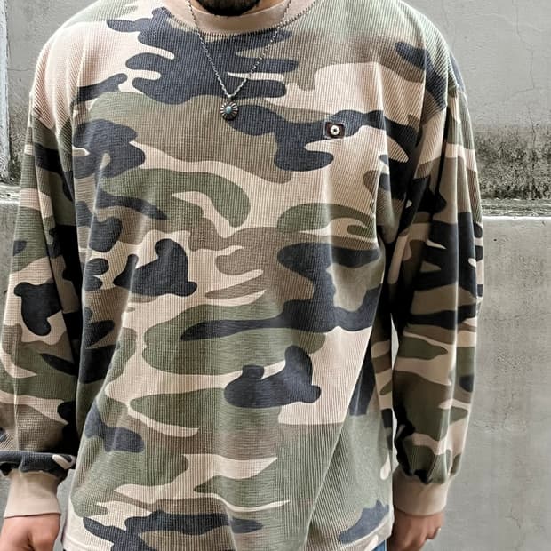 90-00s South Pole Camo Thermal LS