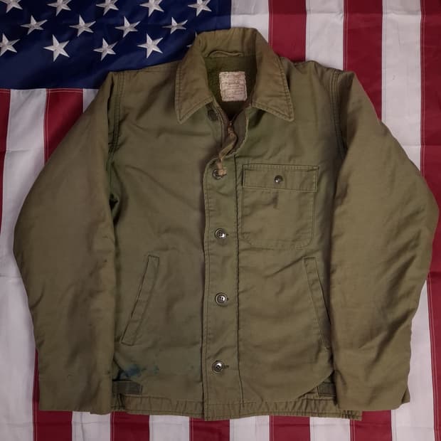 오리지날 미해군 A-2 덱자켓