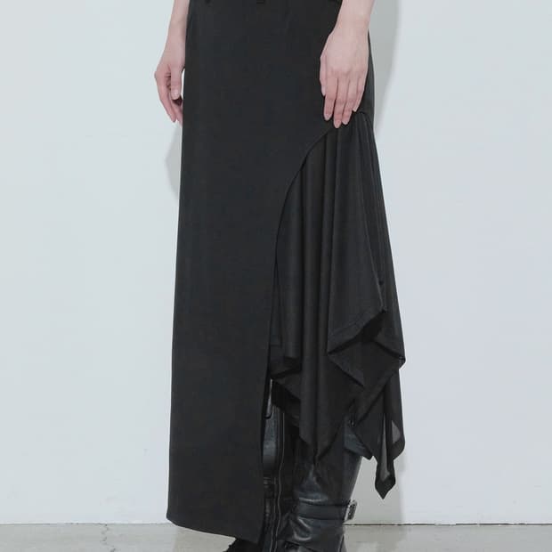 보헴서 시어 레이어드 스커트 SHEER LAYERED SKIRT
