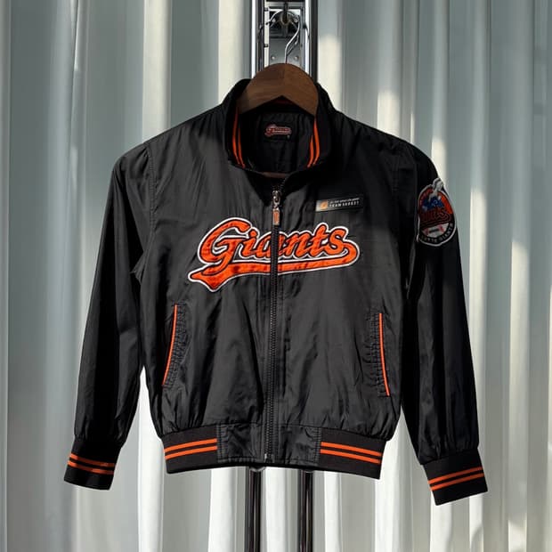 [7호]롯데 자이언츠 키즈 춘추용 베이스볼 바람막이 자켓