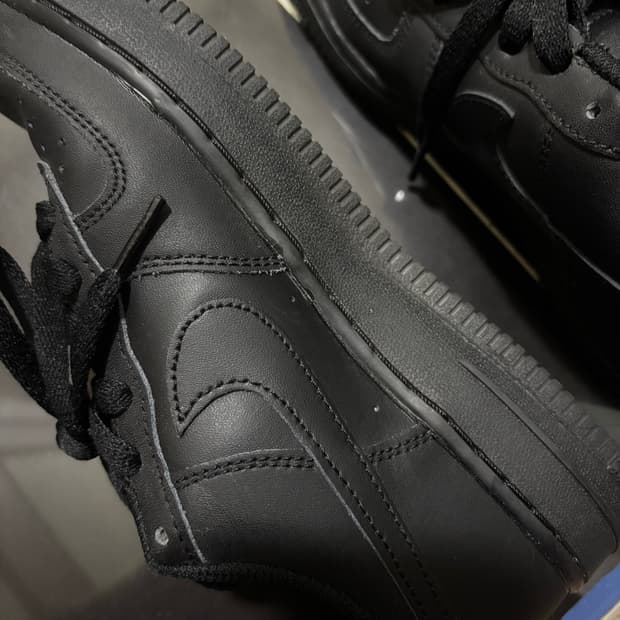 (GS) 나이키 에어포스 1 LE 블랙