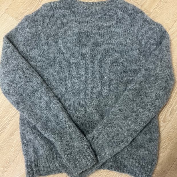[판매] 자라 오버핏 그레이 니트