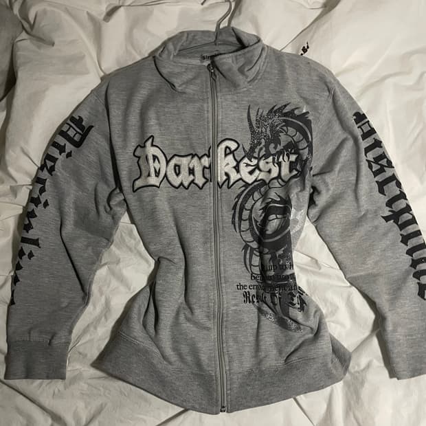 펑크 락시크 후드집업