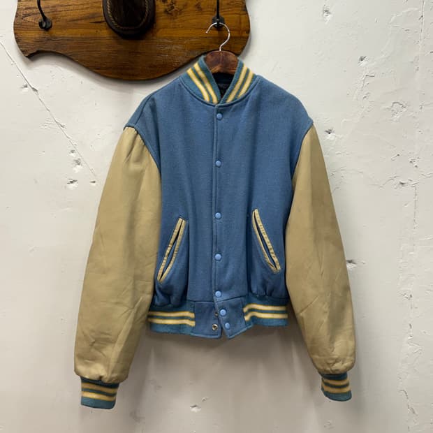 M) 90s USA HATCHERS Varsity Jacket