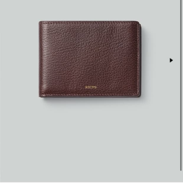 (새상품)렉토 지갑 럼 색상 판매해요
