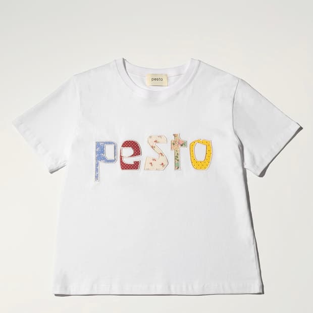 PESTO PATCHWORK T-SHIRT WHITE