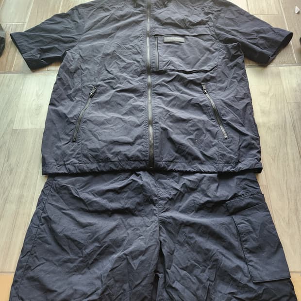 캘빈클라인 퍼포먼스 반팔 윈드재킷 & 반바지 셋업 2XL