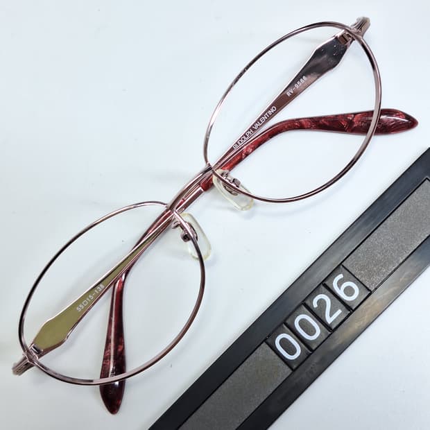 데드스톡 새상품/90s 일본 빈티지/루돌프 발렌티노 RV-956 안경테