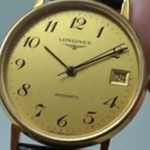 빈티지 론진 남성 오토메틱 시계