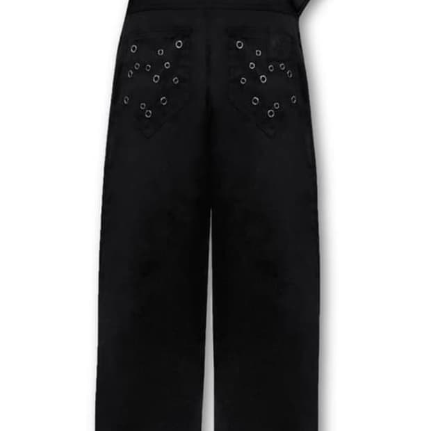 0104 공일공사 S/NO.10 EYELET COTTON PANTS