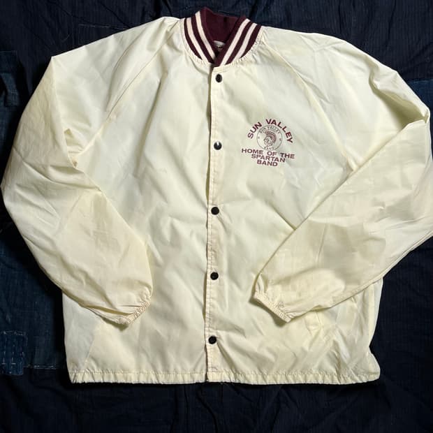 00‘s 초크라인 선 밸리 스파르탄 사운드 코치 자켓 XL