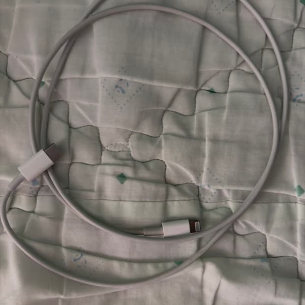 애플 정품 8핀 충전기