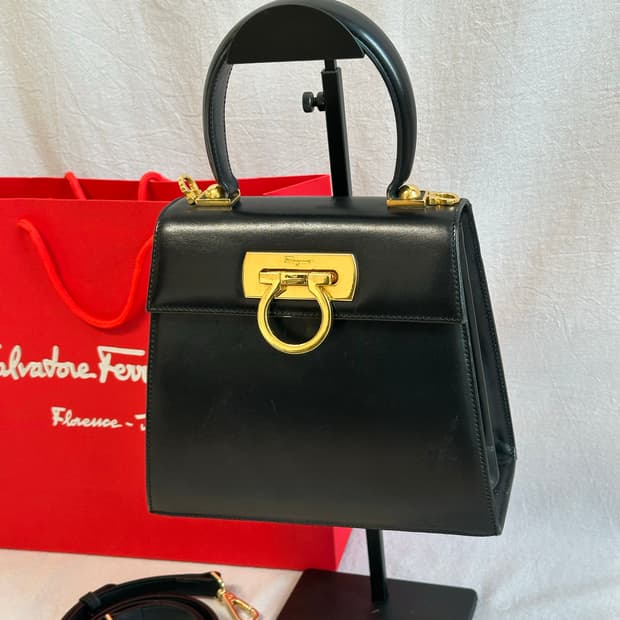 페라가모 간치니 켈리백 토트백 크로스백 차정원백