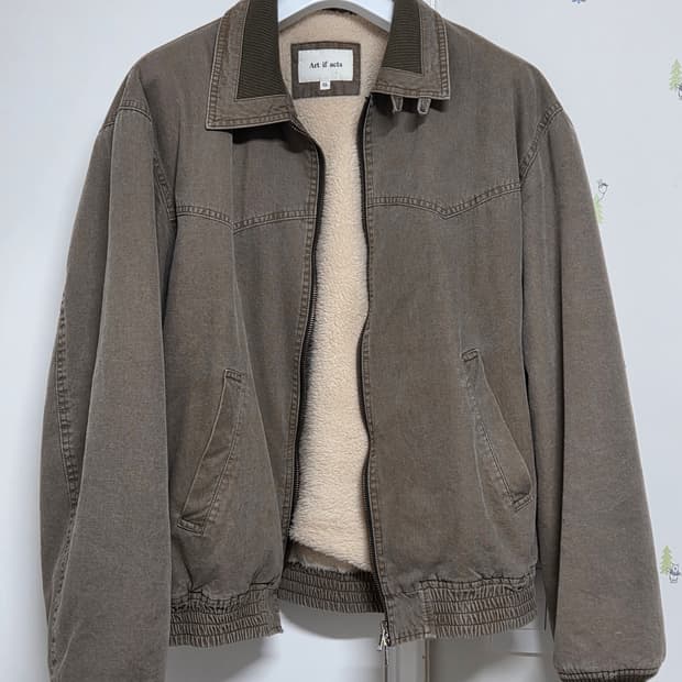 아트이프액츠 쉐르파 자켓 Moss grey [XL]