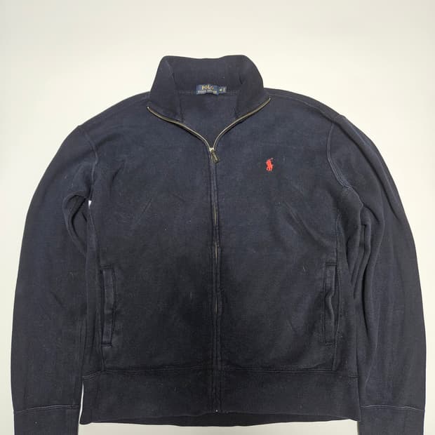 폴로 집업 후리스