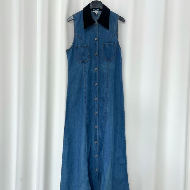 PLANET COTTON butterfly collar one piece