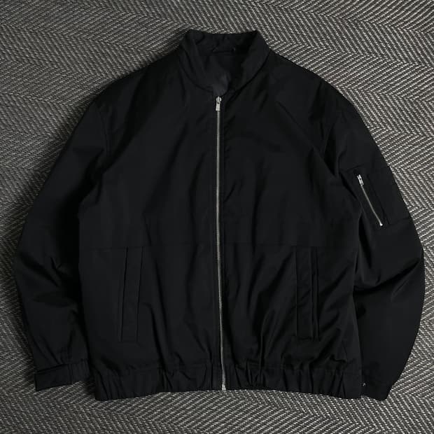 지오지아 신슐레이트 박시핏 패디드 항공 블루종 MA-1 점퍼 o 5076