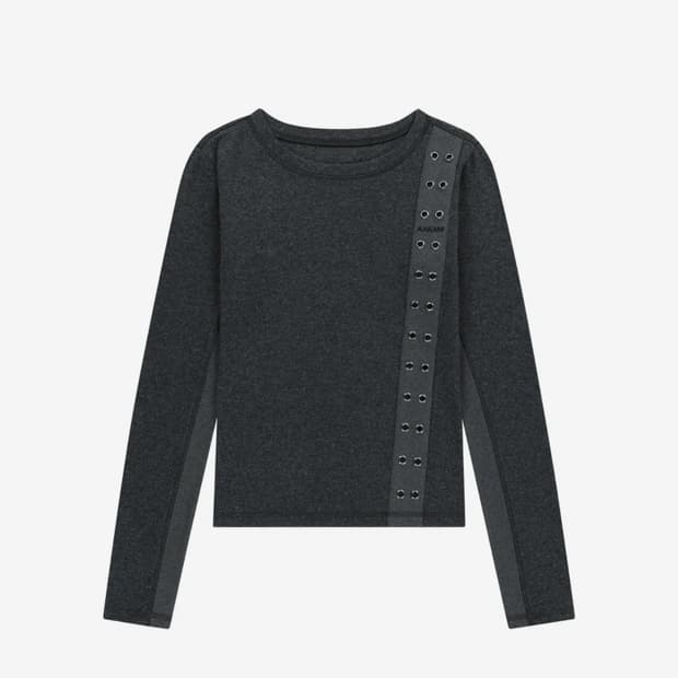 아캄 아일렛 롱슬리브 다크그레이