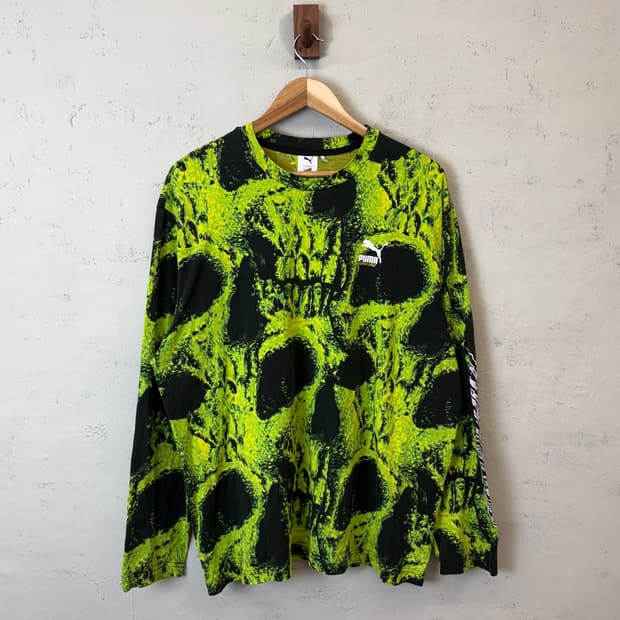 퓨마 산타크루즈 스컬 롱슬리브
