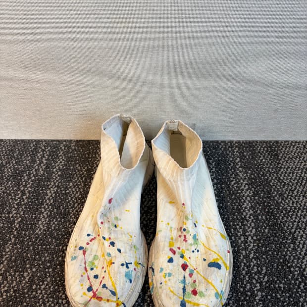 메종 마르지엘라 삭스 슈즈 페인티드