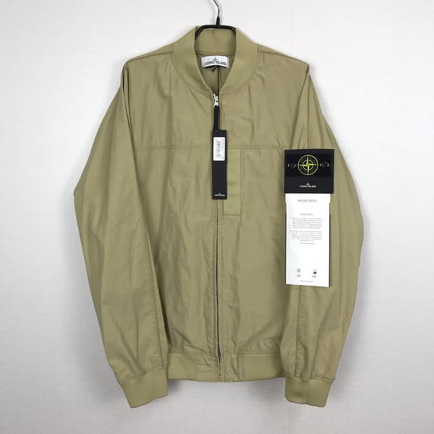 스톤아일랜드 20ss 새재품 마이크로랩스 봄버 자켓 L