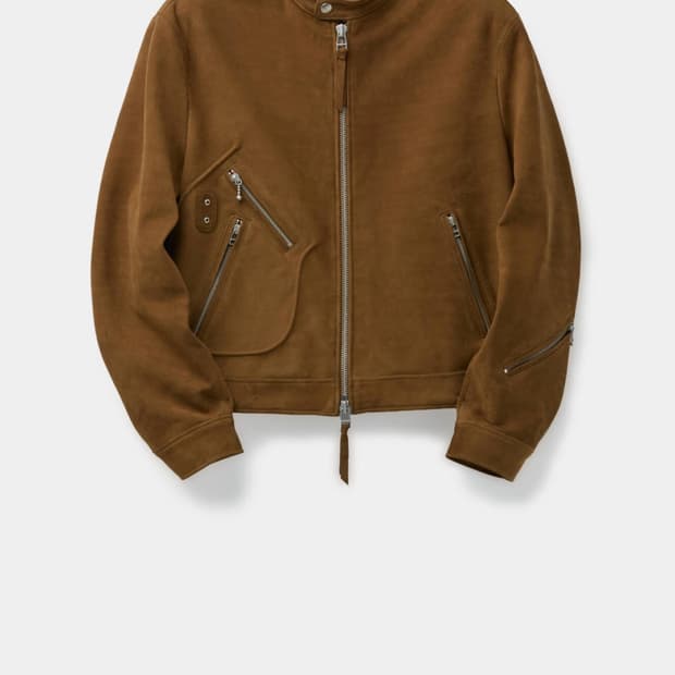 쿠어 26ss D포켓 바이커 자켓M