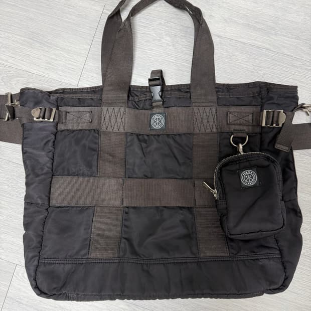 포터클래식 슈퍼나일론 토트백 블랙