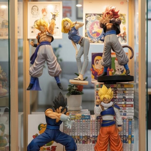 드래곤볼 피규어 5종 판매합니다