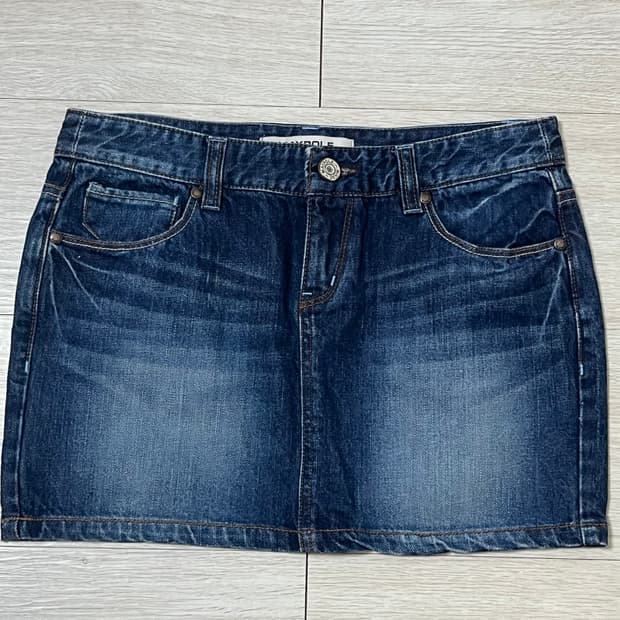 y2k 로우라이즈 스커트