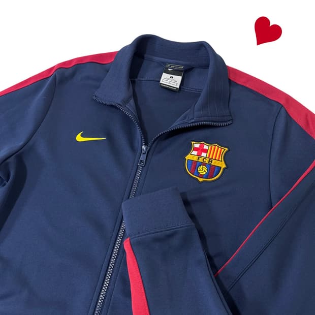 나이키 바르셀로나 트랙탑 져지