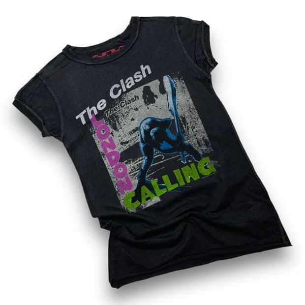 The Clash LonDon 2008s 밴드 티셔츠