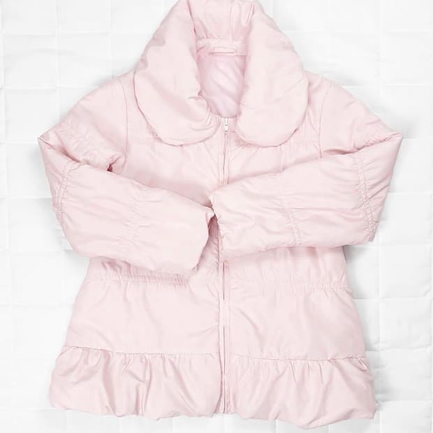 (교/판) 핑크 도트 패딩 히메갸루 라떼갸루 쿠키집