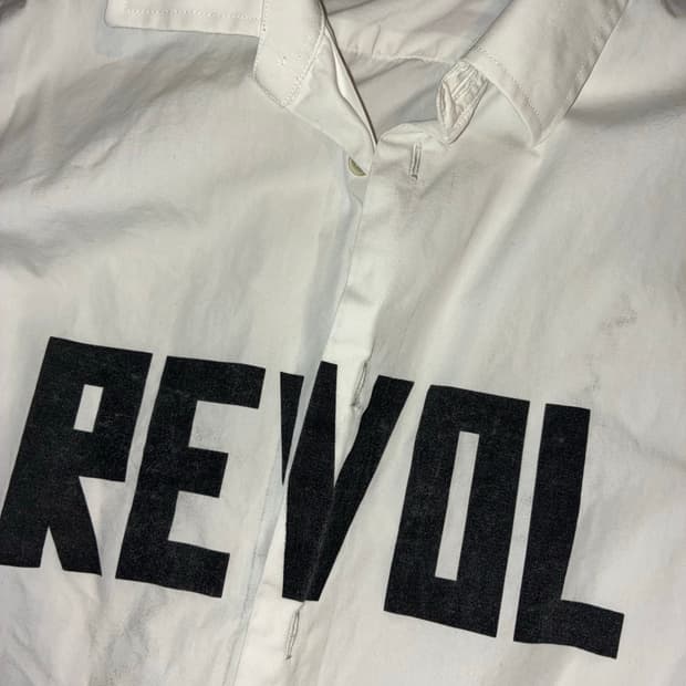 Raf simons REVOL shirt