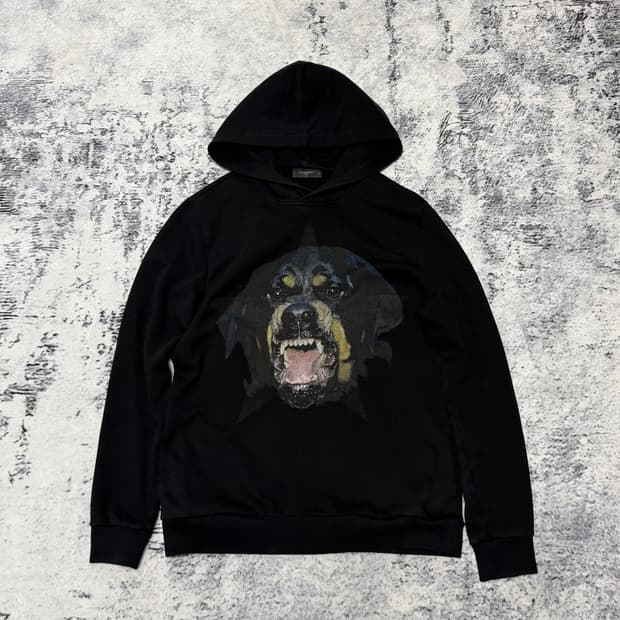 (국문탭) 리카르도티시 지방시 로트와일러 후드 s