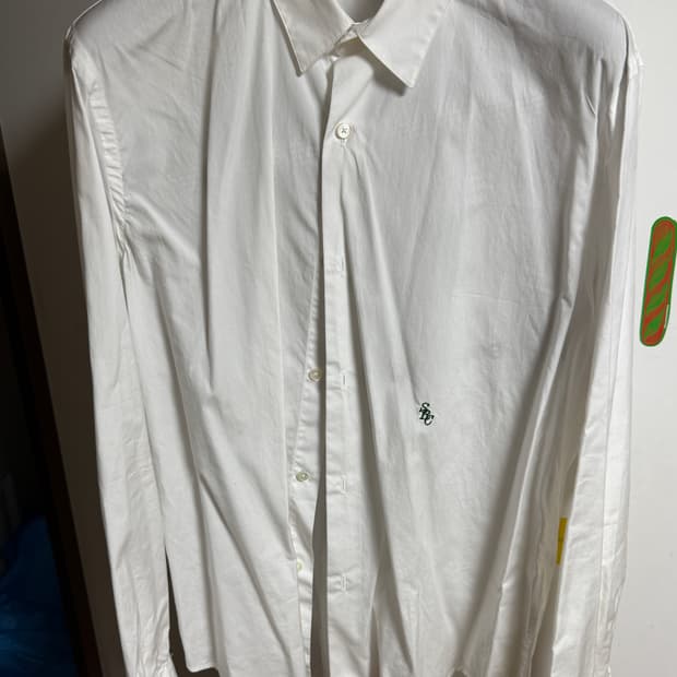 스포티앤리치 화이트셔츠 L 