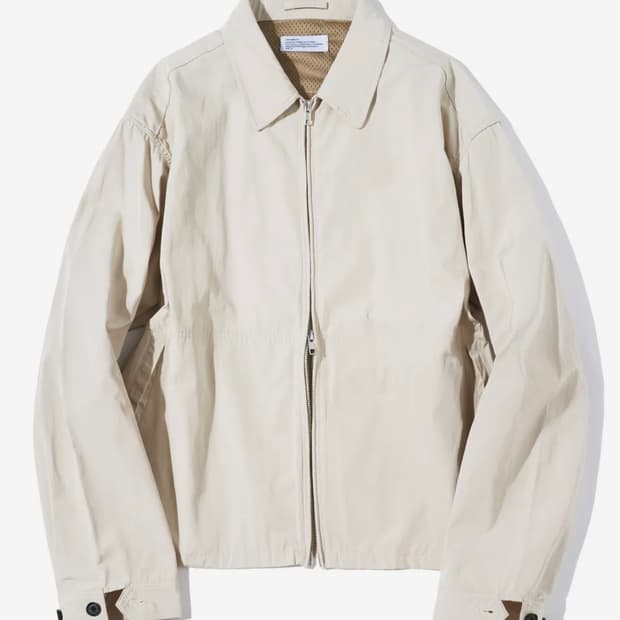 파르티멘토 크루 집업 자켓 베이지 M