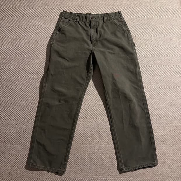 빈티지 칼하트 B11 싱글니 카펜터 팬츠