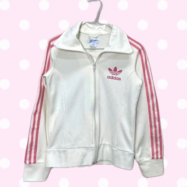 대대장 아디다스 유로파 화이트 & 핑크 져지 XS/85