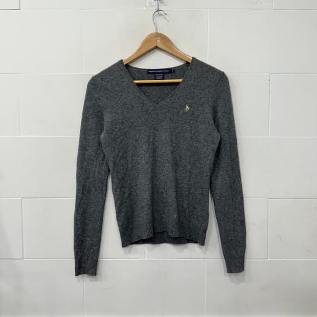 폴로 랄포르렌 브이넥 니트