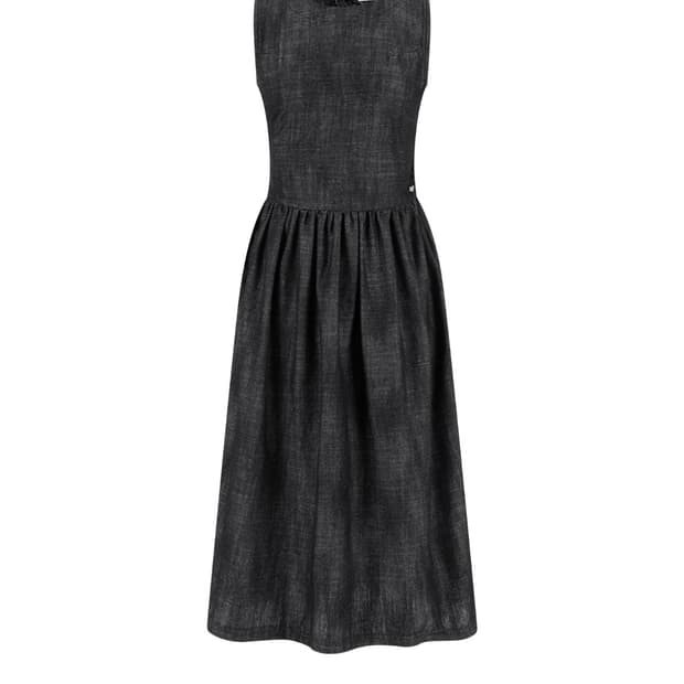 코이세이오 ROUND CUT OUT DRESS BLACK