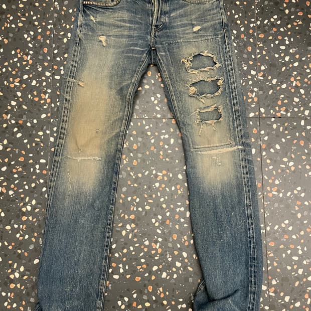 히스테릭글레머 스터드 데님