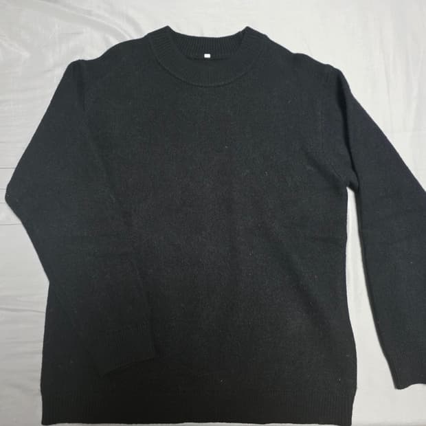 무지라보 컴프레스드 울 하이넥 니트 XL