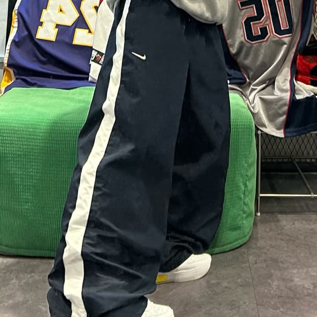  Nike black line track pants