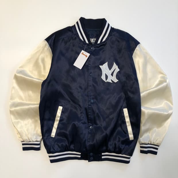 1990s 쿠퍼스타운 뉴욕양키즈 바시티 자켓  