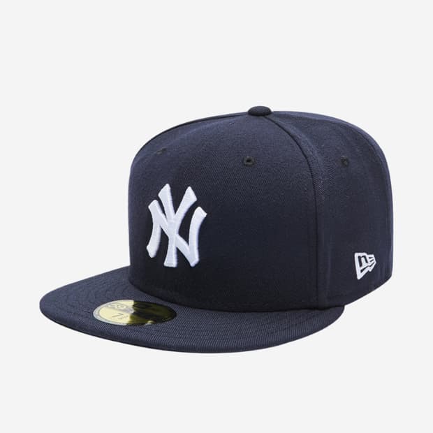 뉴에라 59피프티 MLB 어센틱 뉴욕 양키스 게임 네이비
