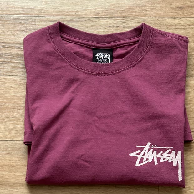 Stussy Shells T-shirts Berry
