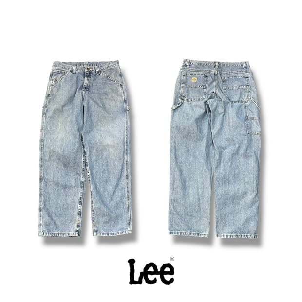  리 덩가리 카펜터 데님팬츠 y14325