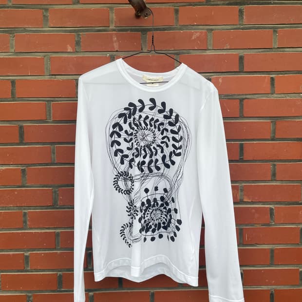 COMME des GARÇONS Graphic Print Longslee