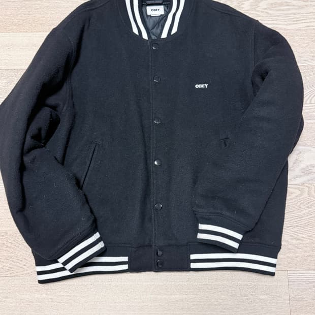 오베이 바시티 자켓 xl