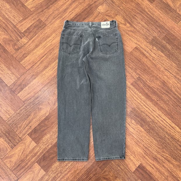 34 리바이스 실버탭 루즈 데님 팬츠 